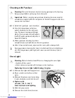 Предварительный просмотр 32 страницы AEG COMPETENCE B3040-1 Operating Instructions Manual