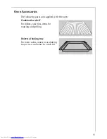 Предварительный просмотр 11 страницы AEG COMPETENCE B3190-1 Operating Instructions Manual