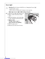 Предварительный просмотр 38 страницы AEG COMPETENCE B3190-1 Operating Instructions Manual