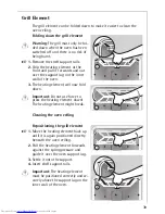 Предварительный просмотр 39 страницы AEG COMPETENCE B3190-1 Operating Instructions Manual