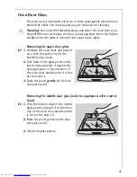 Предварительный просмотр 41 страницы AEG COMPETENCE B3190-1 Operating Instructions Manual