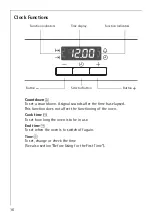 Предварительный просмотр 16 страницы AEG COMPETENCE B3191-4 Operating Instructions Manual