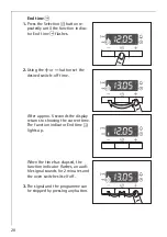 Предварительный просмотр 20 страницы AEG COMPETENCE B3191-4 Operating Instructions Manual