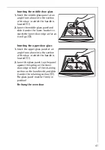 Предварительный просмотр 41 страницы AEG COMPETENCE B3191-4 Operating Instructions Manual