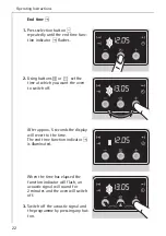 Preview for 22 page of AEG COMPETENCE B4140-1 User Instructions