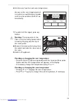 Предварительный просмотр 19 страницы AEG COMPETENCE B5731-4 Operating Instructions Manual