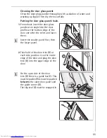 Предварительный просмотр 55 страницы AEG COMPETENCE B5731-4 Operating Instructions Manual