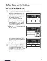 Предварительный просмотр 11 страницы AEG COMPETENCE B5742-4 User Information