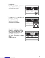 Предварительный просмотр 23 страницы AEG COMPETENCE B5742-4 User Information