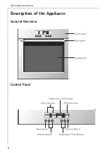 Предварительный просмотр 8 страницы AEG COMPETENCE B6100-1 User Instructions