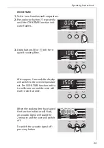 Предварительный просмотр 23 страницы AEG COMPETENCE B6100-1 User Instructions