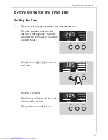 Preview for 11 page of AEG COMPETENCE B6140-1 Operating Instructions Manual