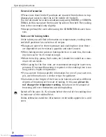 Preview for 32 page of AEG COMPETENCE B6140-1 Operating Instructions Manual