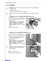 Preview for 60 page of AEG COMPETENCE B6140-1 Operating Instructions Manual