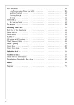 Preview for 4 page of AEG COMPETENCE B6142-1 Operating Instructions Manual