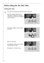 Preview for 12 page of AEG COMPETENCE B6142-1 Operating Instructions Manual