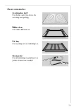 Предварительный просмотр 11 страницы AEG COMPETENCE B8100-1 Operating Instructions Manual