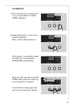 Предварительный просмотр 27 страницы AEG COMPETENCE B8100-1 Operating Instructions Manual