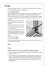 Предварительный просмотр 71 страницы AEG COMPETENCE B8100-1 Operating Instructions Manual