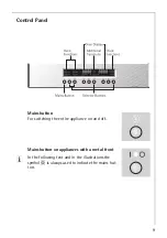 Предварительный просмотр 9 страницы AEG COMPETENCE B8140-1 Operating Instructions Manual