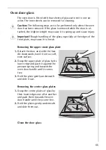 Предварительный просмотр 65 страницы AEG COMPETENCE B8140-1 Operating Instructions Manual