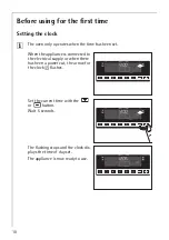 Preview for 10 page of AEG COMPETENCE B8920-1-M Installation And Operating Instructions Manual