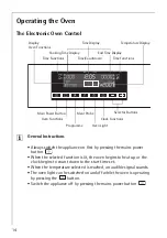 Preview for 14 page of AEG COMPETENCE B8920-1-M Installation And Operating Instructions Manual