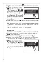 Preview for 20 page of AEG COMPETENCE B8920-1-M Installation And Operating Instructions Manual