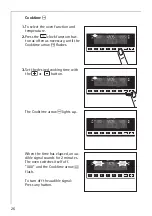 Preview for 26 page of AEG COMPETENCE B8920-1-M Installation And Operating Instructions Manual