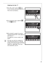 Preview for 29 page of AEG COMPETENCE B8920-1-M Installation And Operating Instructions Manual