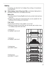 Preview for 37 page of AEG COMPETENCE B8920-1-M Installation And Operating Instructions Manual