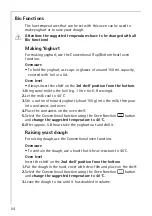 Preview for 54 page of AEG COMPETENCE B8920-1-M Installation And Operating Instructions Manual