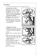 Preview for 71 page of AEG COMPETENCE B8920-1-M Installation And Operating Instructions Manual