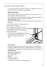 Preview for 79 page of AEG COMPETENCE B8920-1-M Installation And Operating Instructions Manual