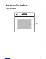 Preview for 7 page of AEG COMPETENCE B8920-1 Installation And Operating Instructions Manual