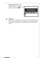 Preview for 19 page of AEG COMPETENCE B8920-1 Installation And Operating Instructions Manual