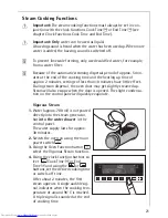 Preview for 21 page of AEG COMPETENCE B8920-1 Installation And Operating Instructions Manual