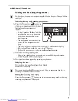 Preview for 23 page of AEG COMPETENCE B8920-1 Installation And Operating Instructions Manual