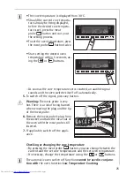 Preview for 25 page of AEG COMPETENCE B8920-1 Installation And Operating Instructions Manual