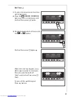 Preview for 29 page of AEG COMPETENCE B8920-1 Installation And Operating Instructions Manual