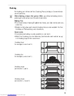 Preview for 39 page of AEG COMPETENCE B8920-1 Installation And Operating Instructions Manual