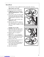 Preview for 73 page of AEG COMPETENCE B8920-1 Installation And Operating Instructions Manual