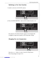 Предварительный просмотр 17 страницы AEG COMPETENCE B8920 Operating And Installation Instructions