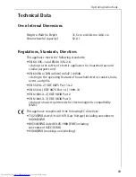 Предварительный просмотр 69 страницы AEG COMPETENCE B8920 Operating And Installation Instructions