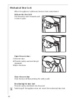 Preview for 44 page of AEG COMPETENCE B9831-4 Operating Instructions Manual