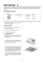 Предварительный просмотр 21 страницы AEG COMPETENCE  D2160-1 Operating Instructions Manual