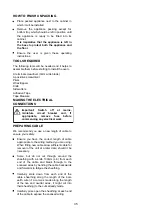 Предварительный просмотр 35 страницы AEG COMPETENCE  D2160-1 Operating Instructions Manual