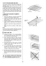 Preview for 20 page of AEG COMPETENCE D5701-4 Installation And Operating Instructions Manual