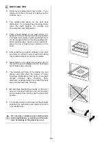 Preview for 22 page of AEG COMPETENCE D5701-4 Installation And Operating Instructions Manual