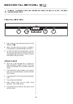 Preview for 25 page of AEG COMPETENCE D5701-4 Installation And Operating Instructions Manual